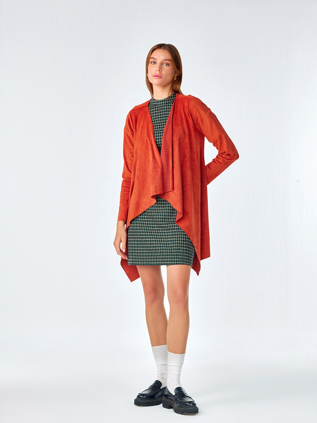 Asymmetrical shrug on sale