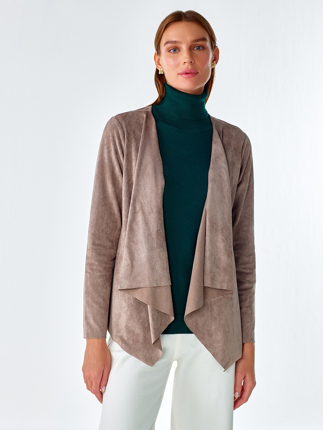 Taupe shrug best sale