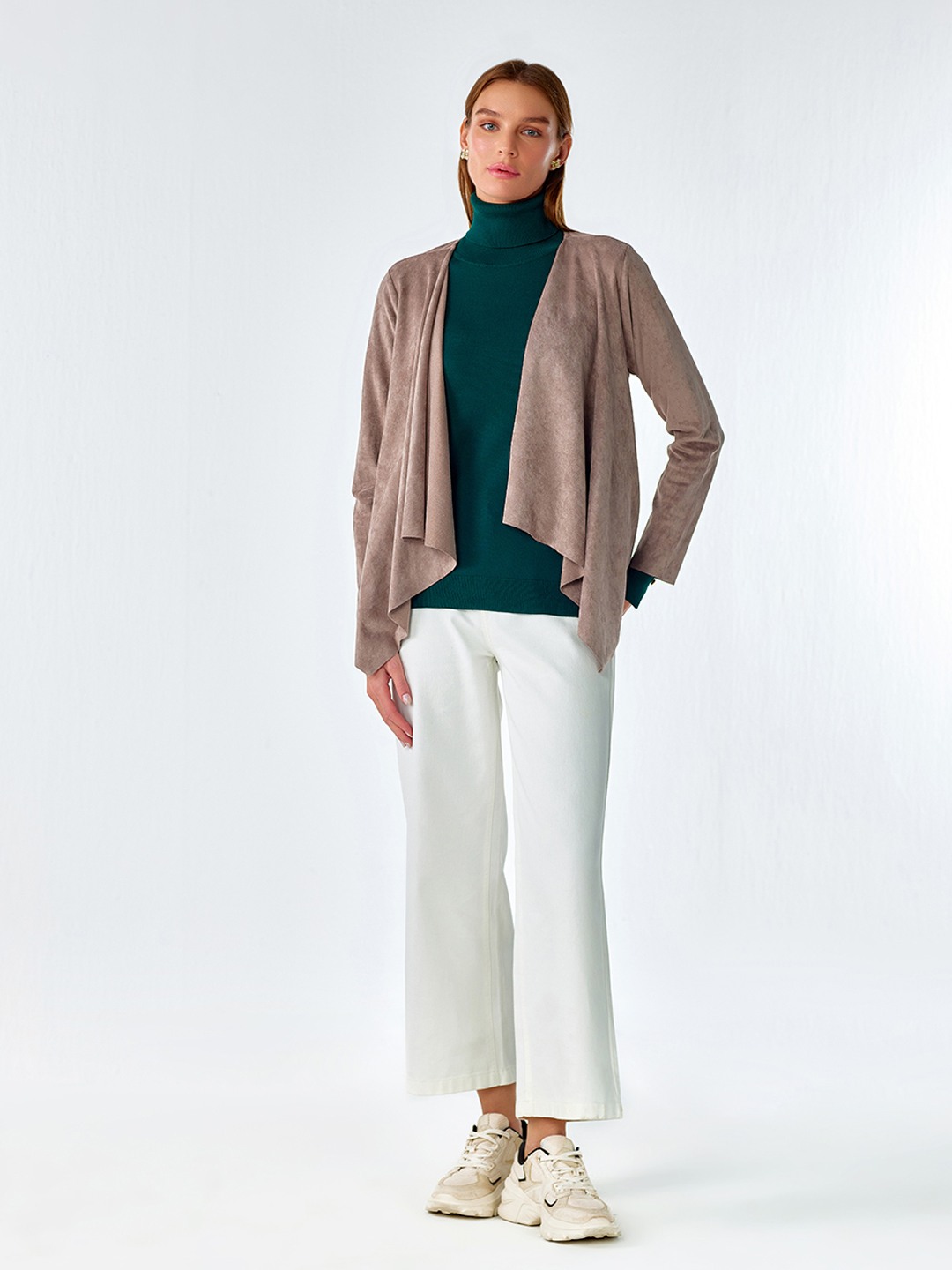 Taupe shrug store