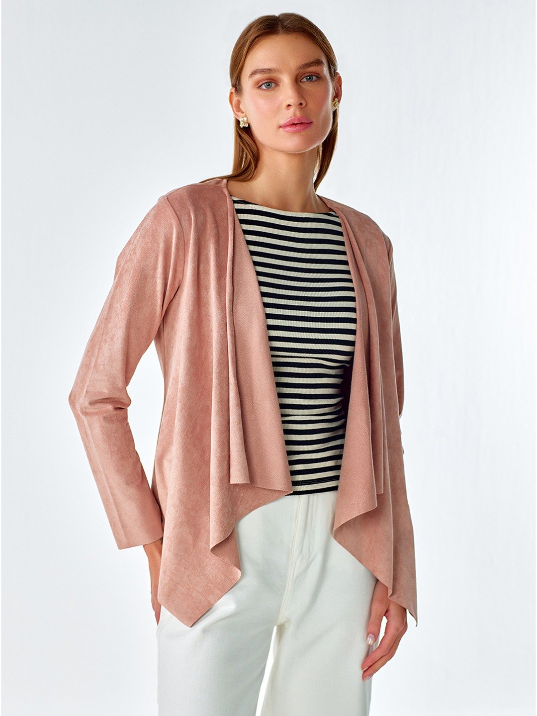 Dusty pink shrug shop