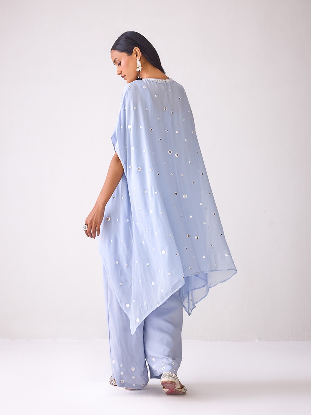 Mirror Embroidered Overlay