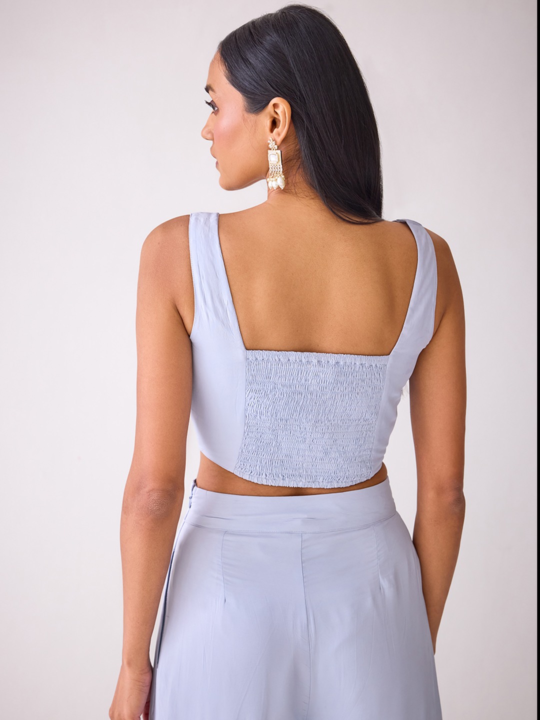 Mirror Embroidered Top