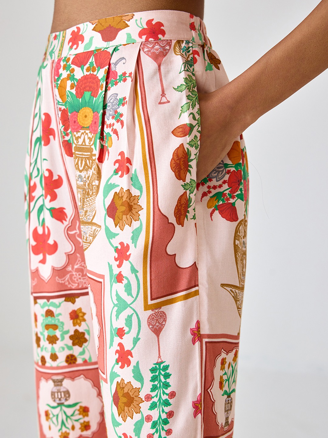Printed Straight Trouser