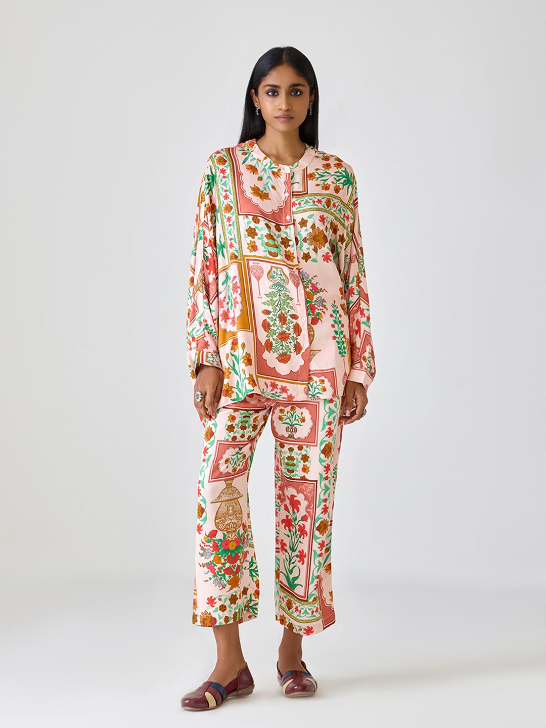 Printed Straight Trouser