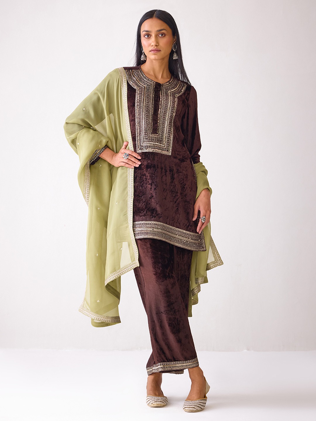 Masakkali Brown Trousers
