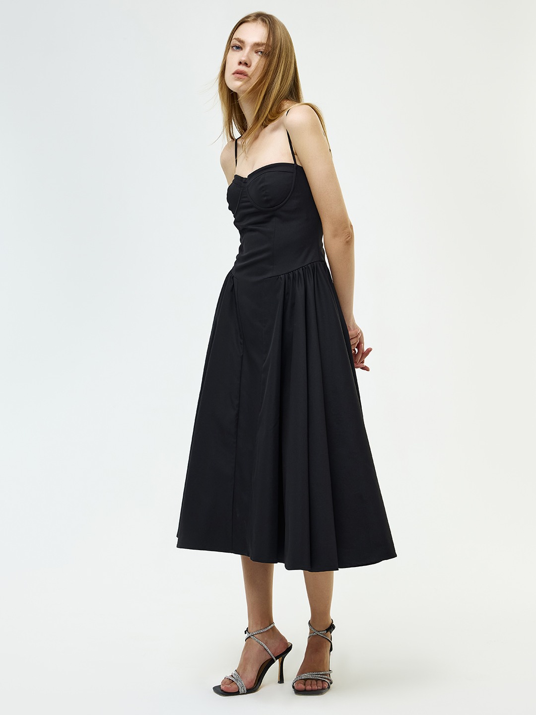 Barrow Black a-line dress