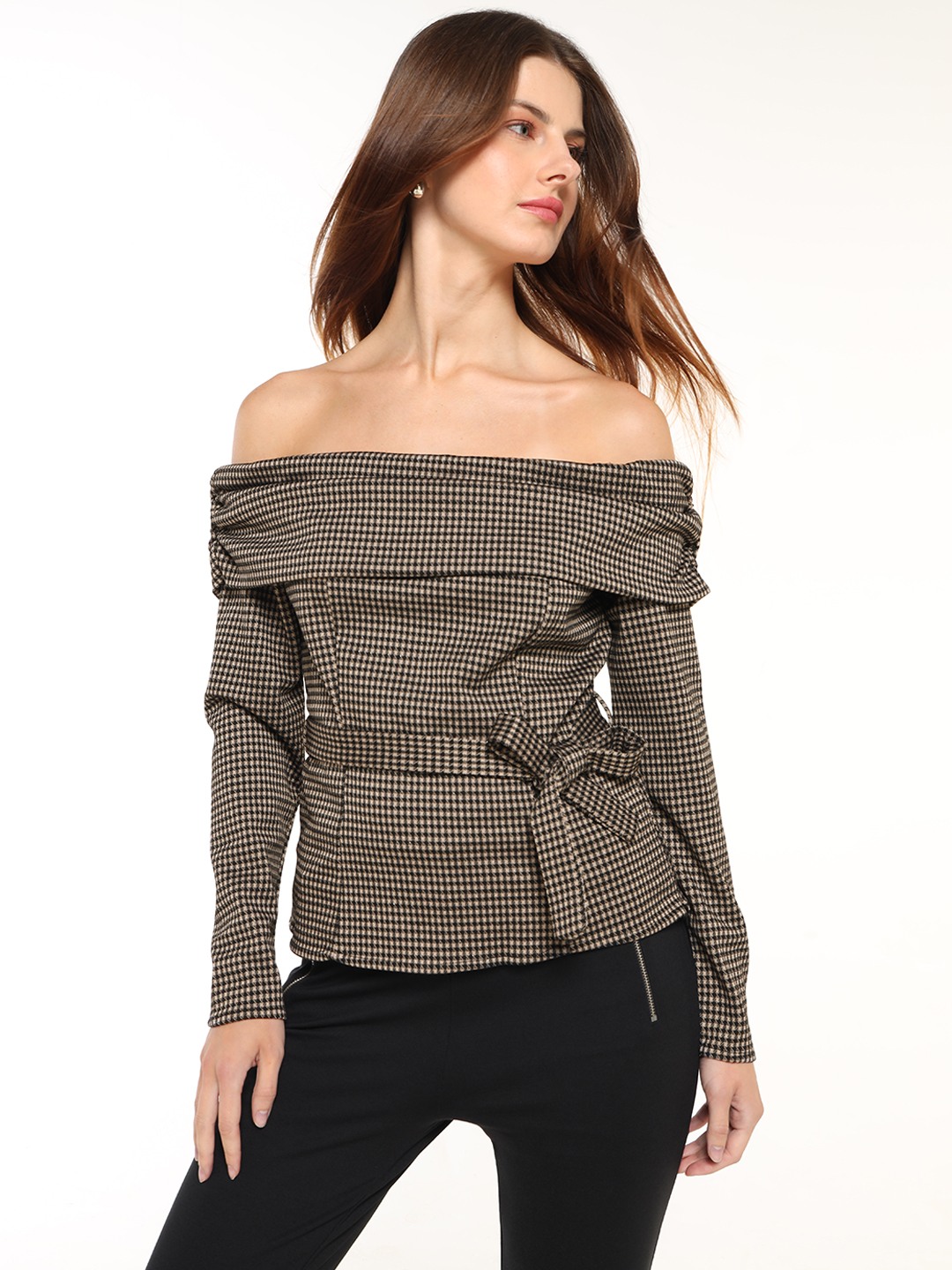 Grey bandeau Top