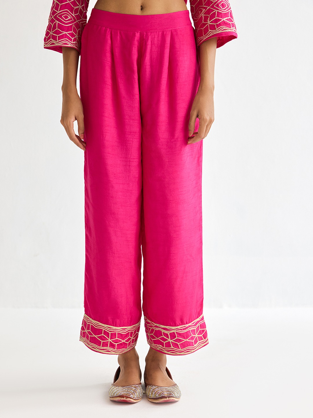 Rani Pink Straight Trouser