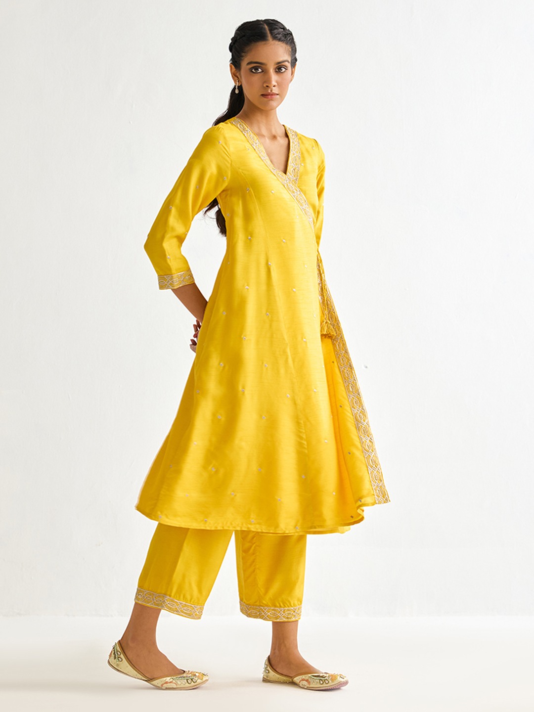 The Gilded Marigold Kurta