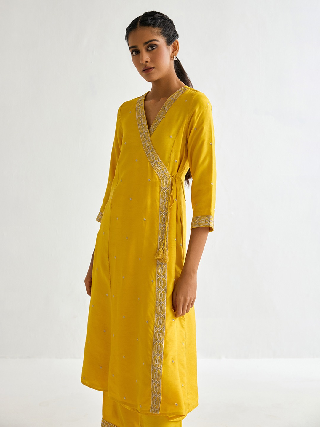 The Gilded Marigold Kurta