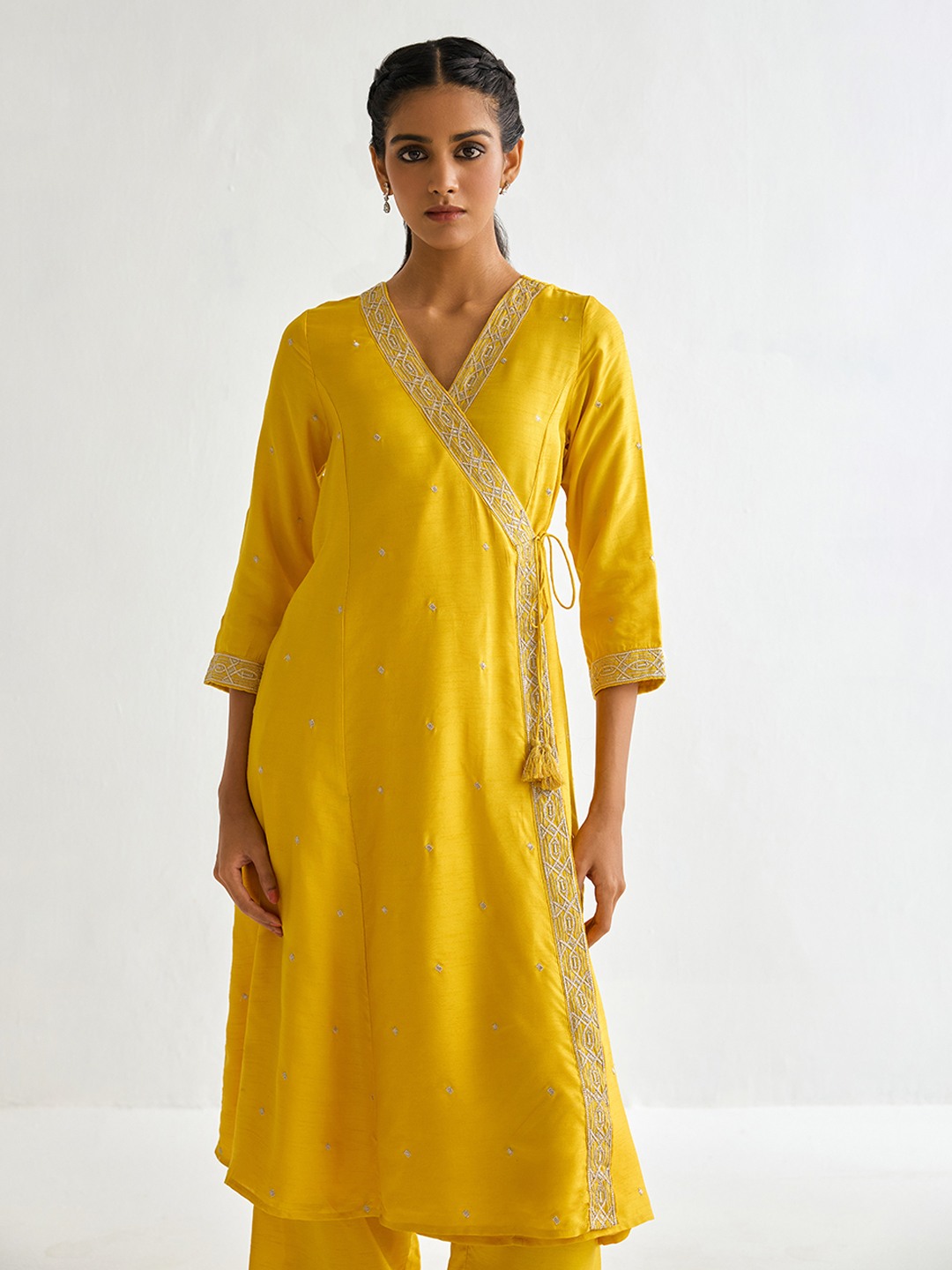 The Gilded Marigold Kurta