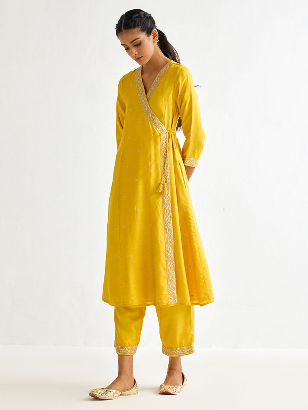 The Gilded Marigold Kurta