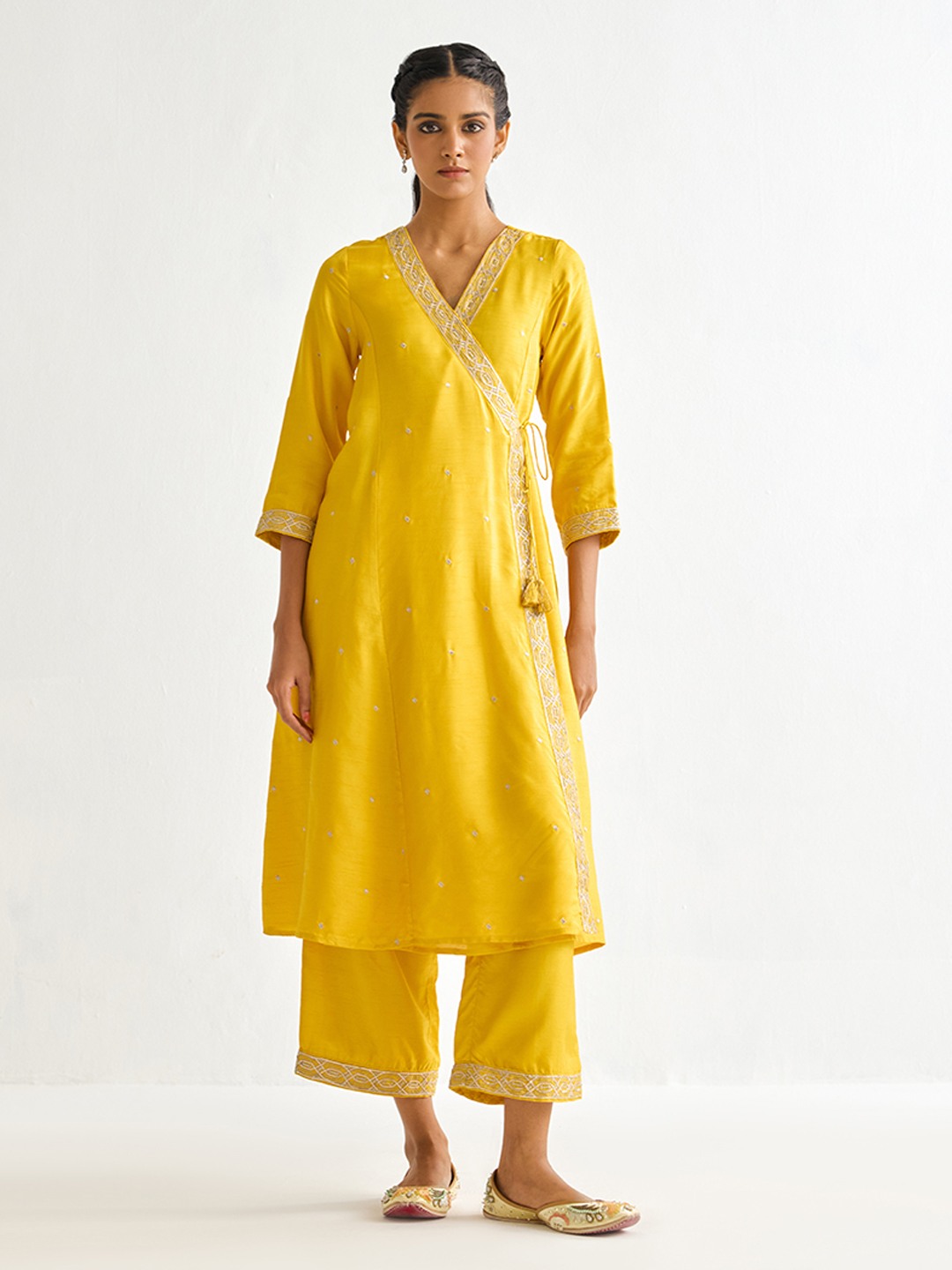 The Gilded Marigold Kurta