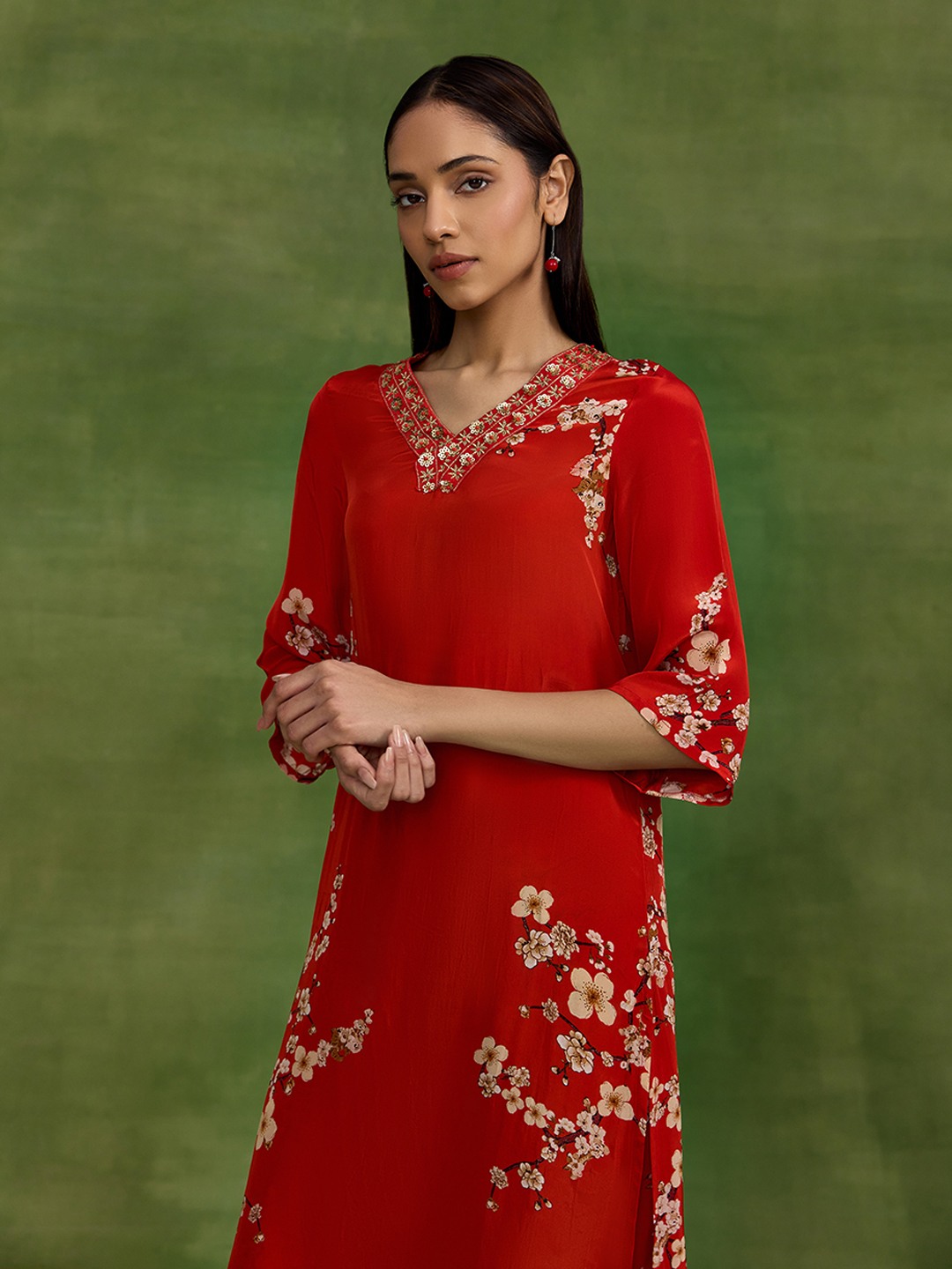 Chinoiserie Printed Kurta