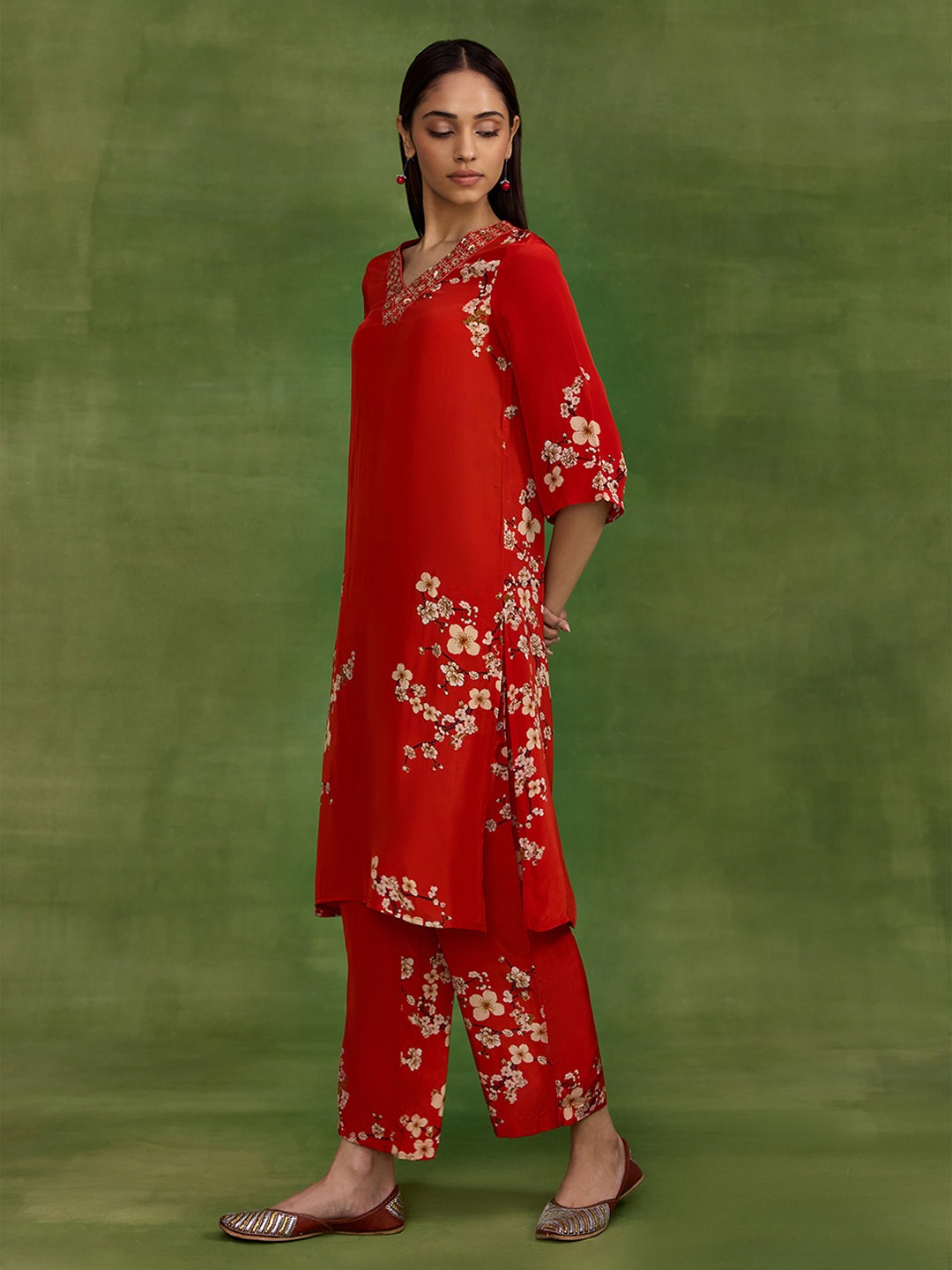 Chinoiserie Printed Kurta