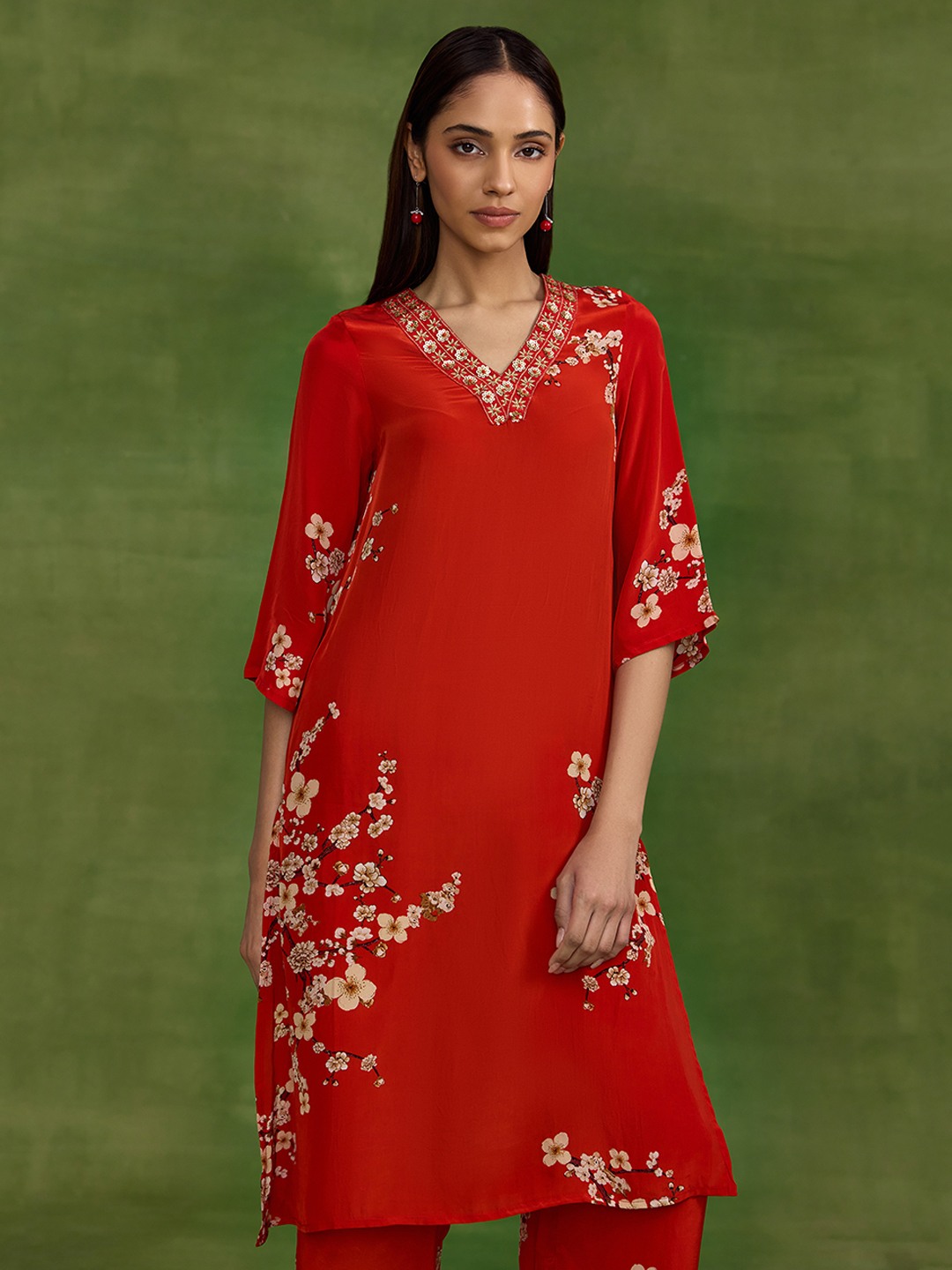 Chinoiserie Printed Kurta