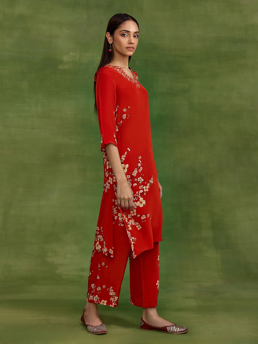 Chinoiserie Printed Kurta