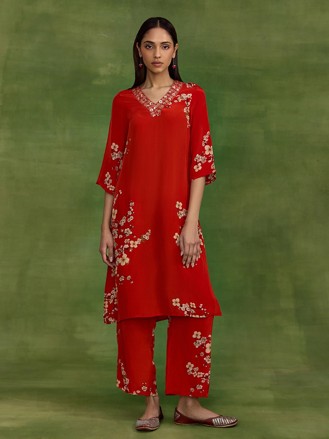 Chinoiserie Printed Kurta