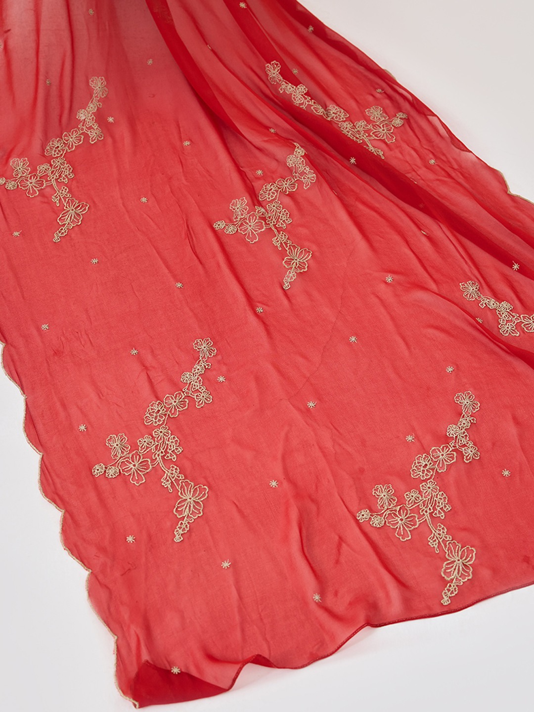 Chinoiserie Red Drape