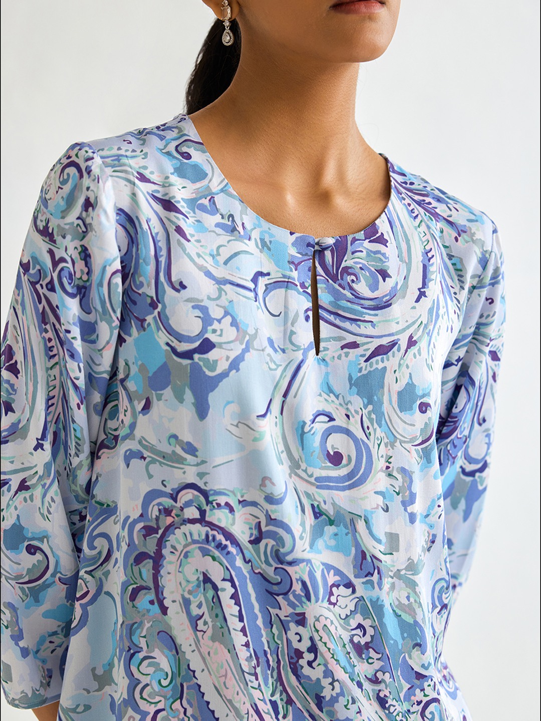 Paisley Printed Kurta