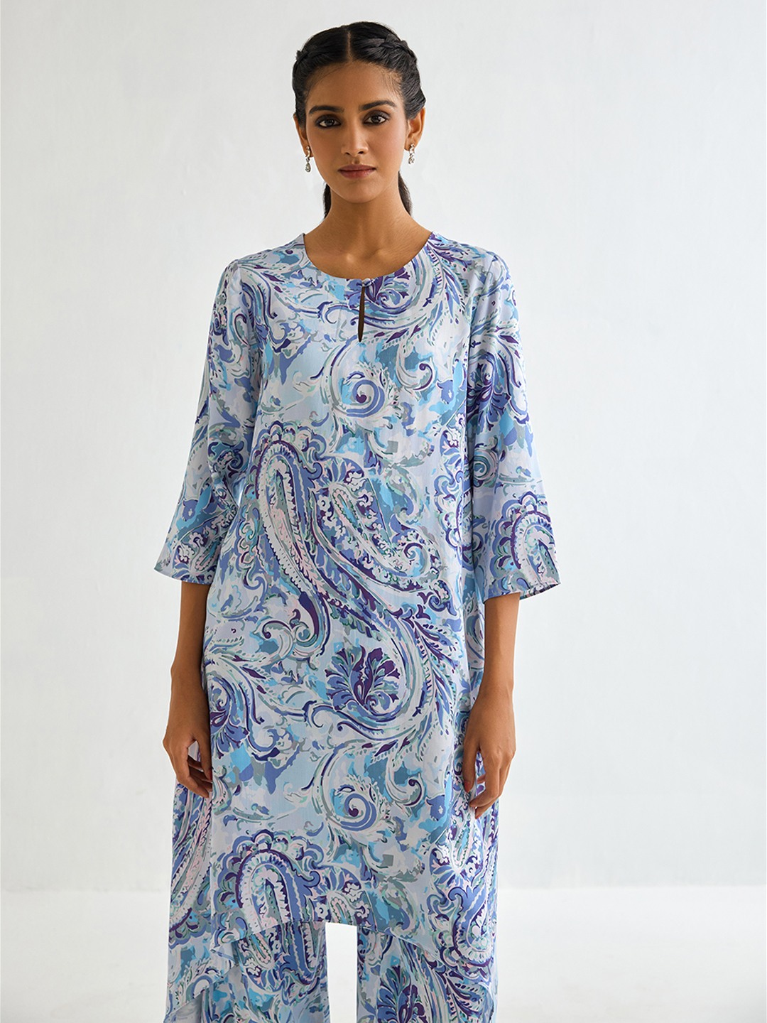 Paisley Printed Kurta