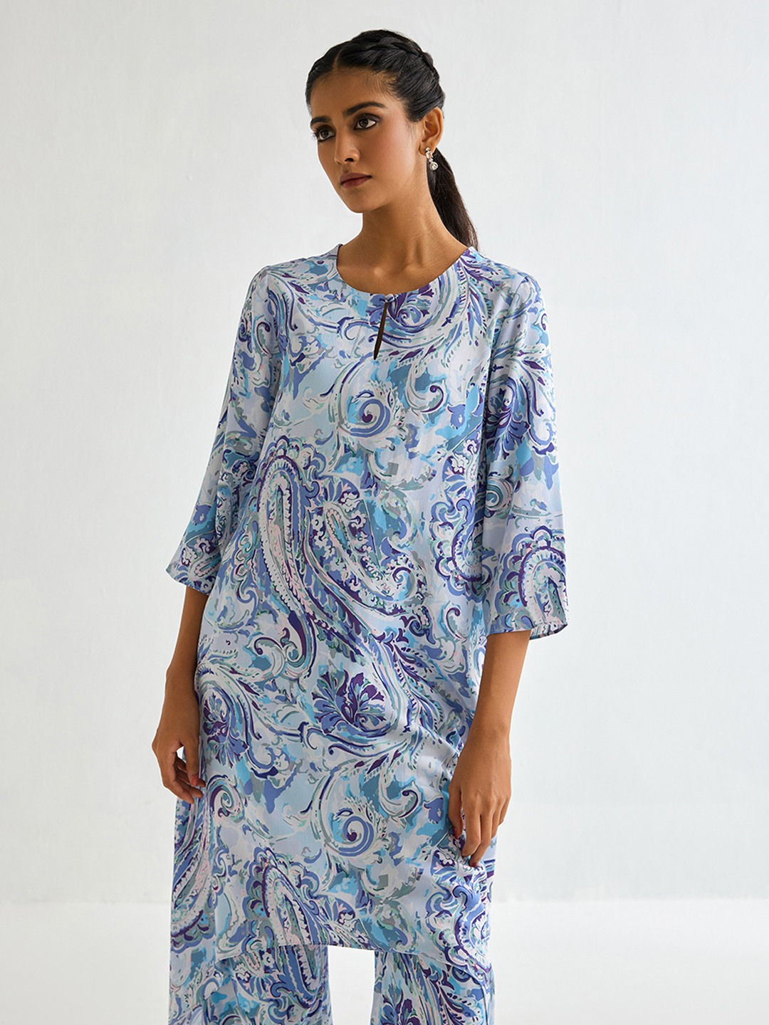 Paisley Printed Kurta