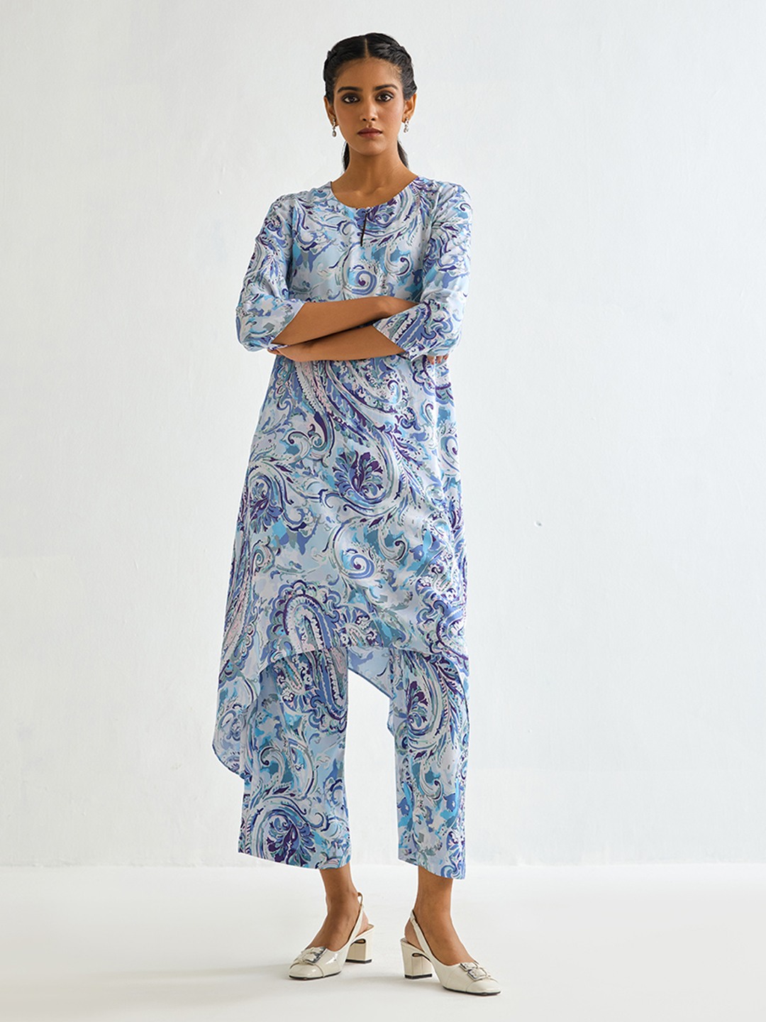 Paisley Printed Kurta
