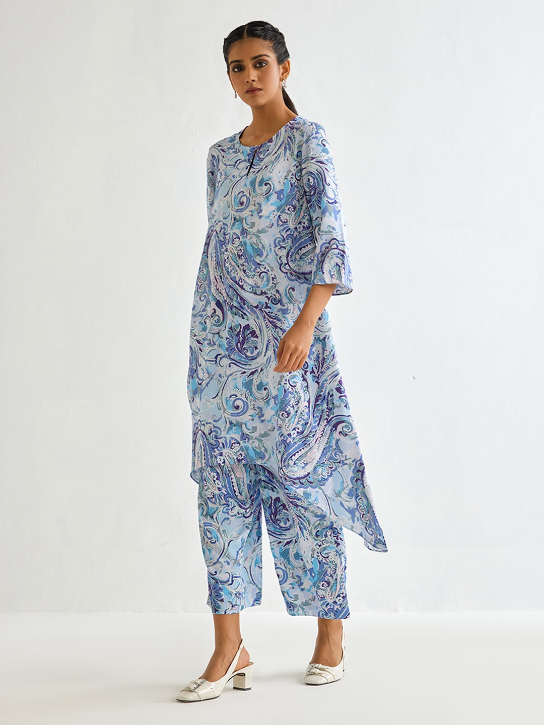Paisley Printed Kurta