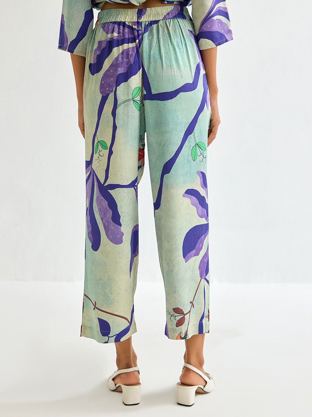 Printed Straight Trouser