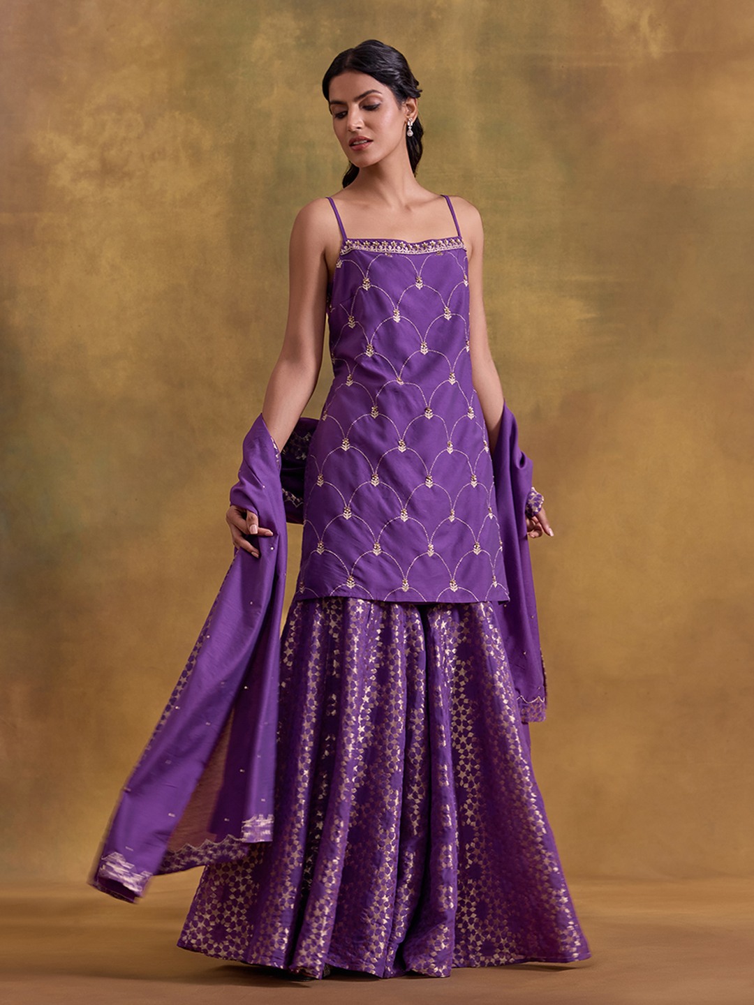 Inayat Purple Kurta
