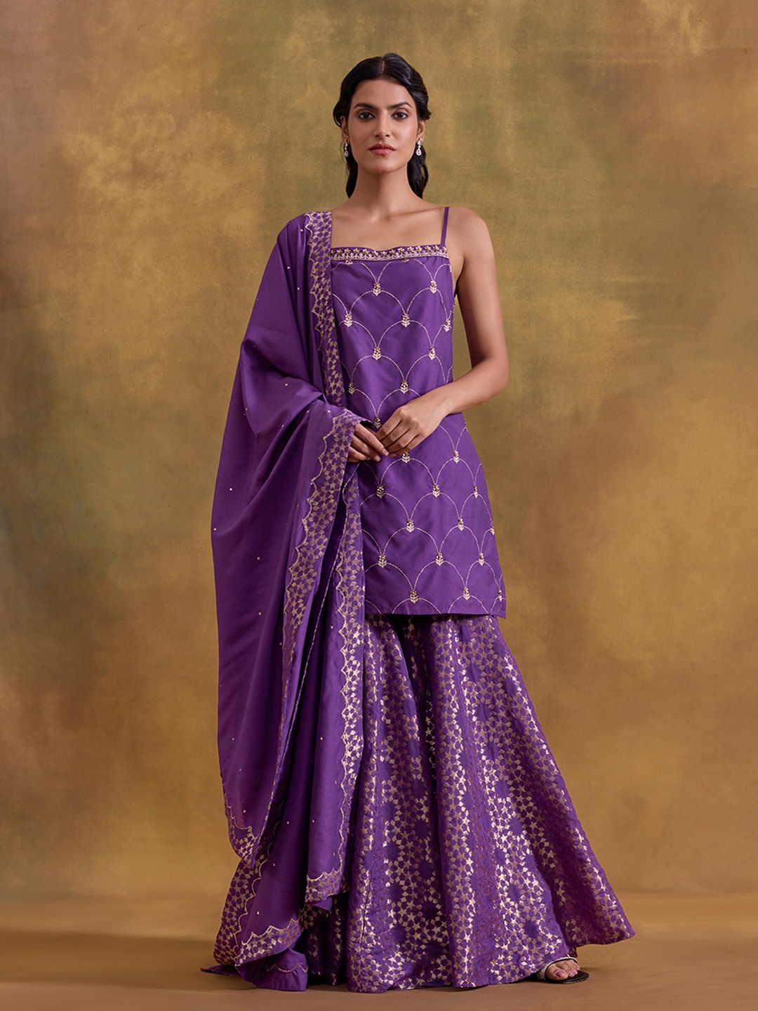 Inayat Purple Kurta