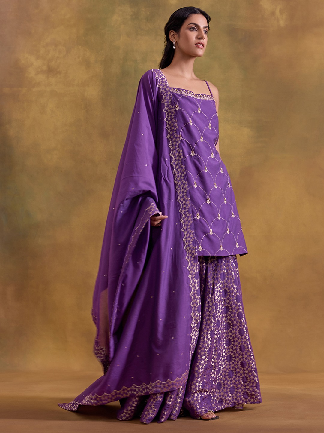 Inayat Purple Kurta