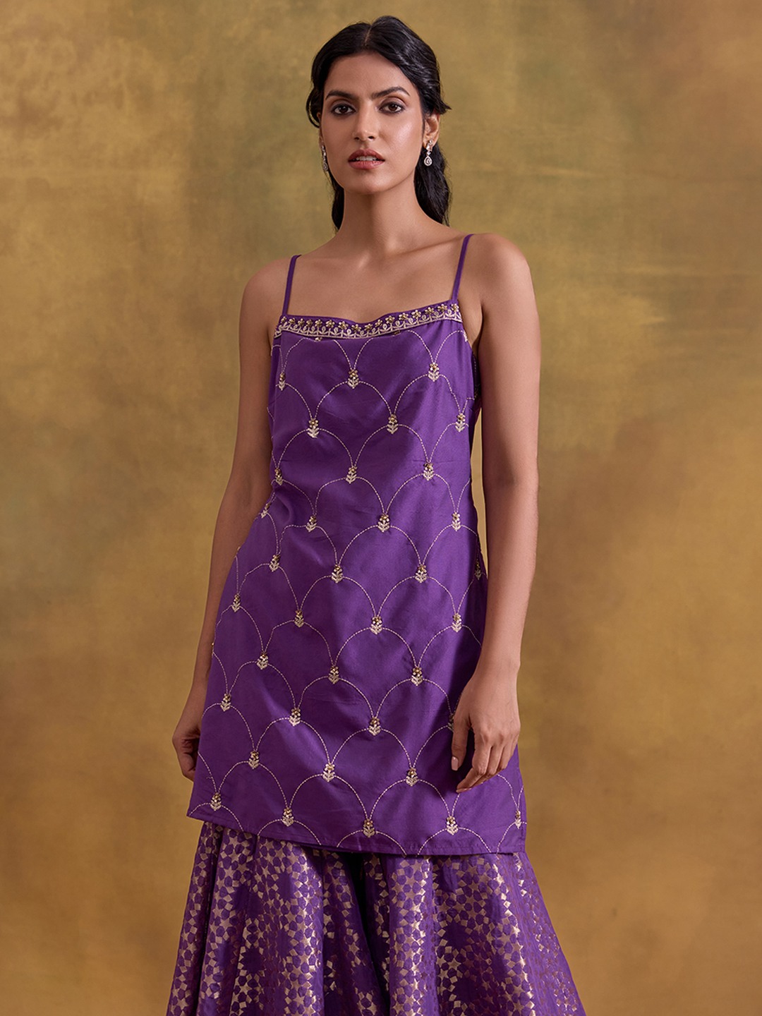 Inayat Purple Kurta