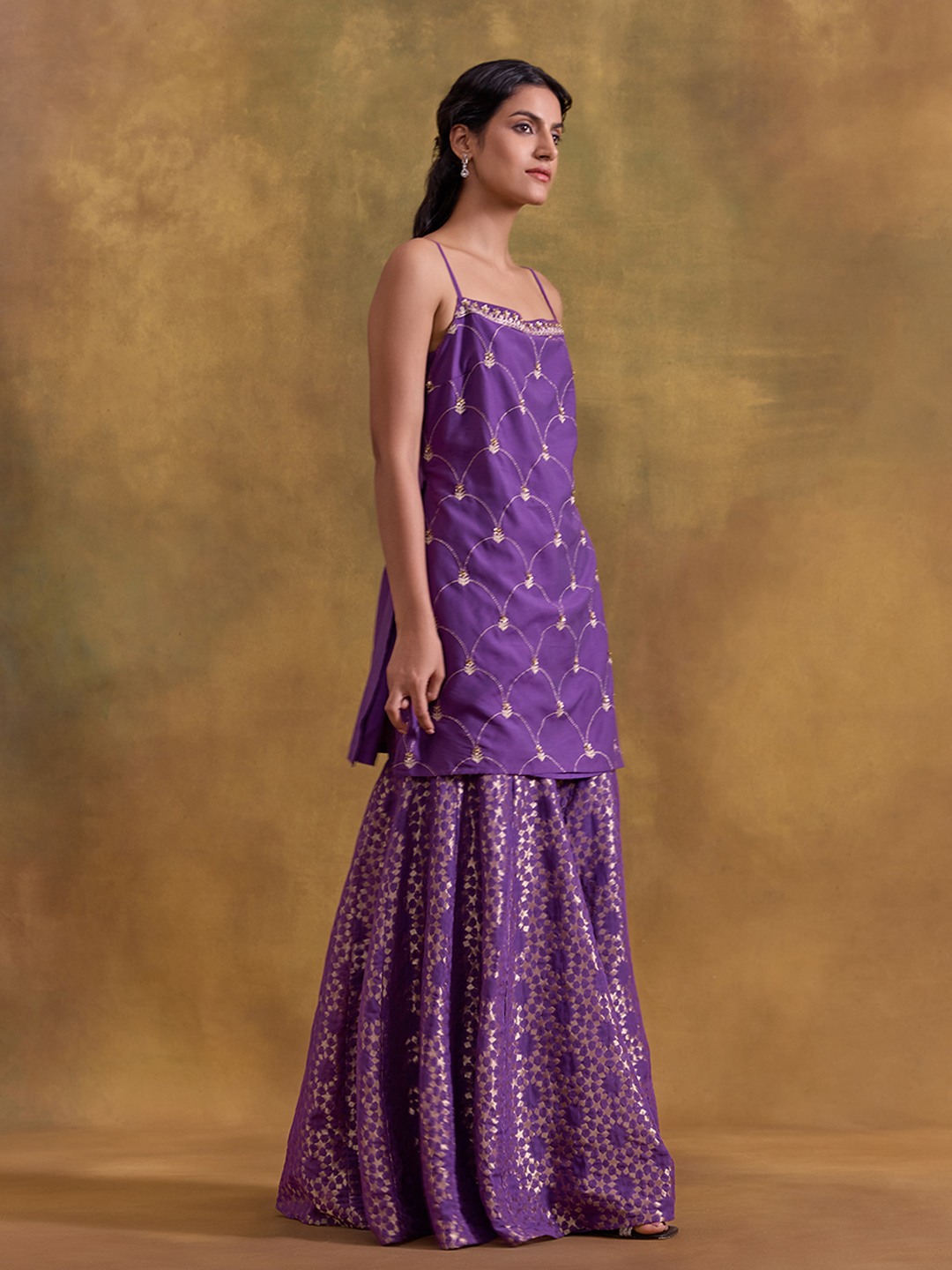 Inayat Purple Kurta