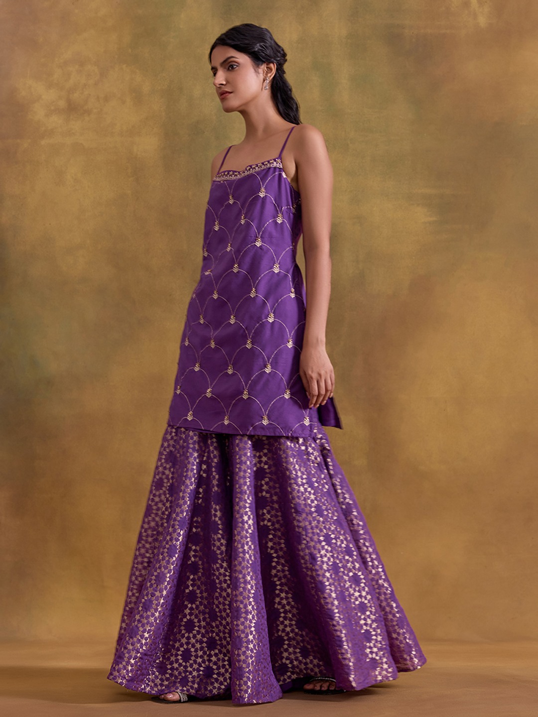 Inayat Purple Kurta