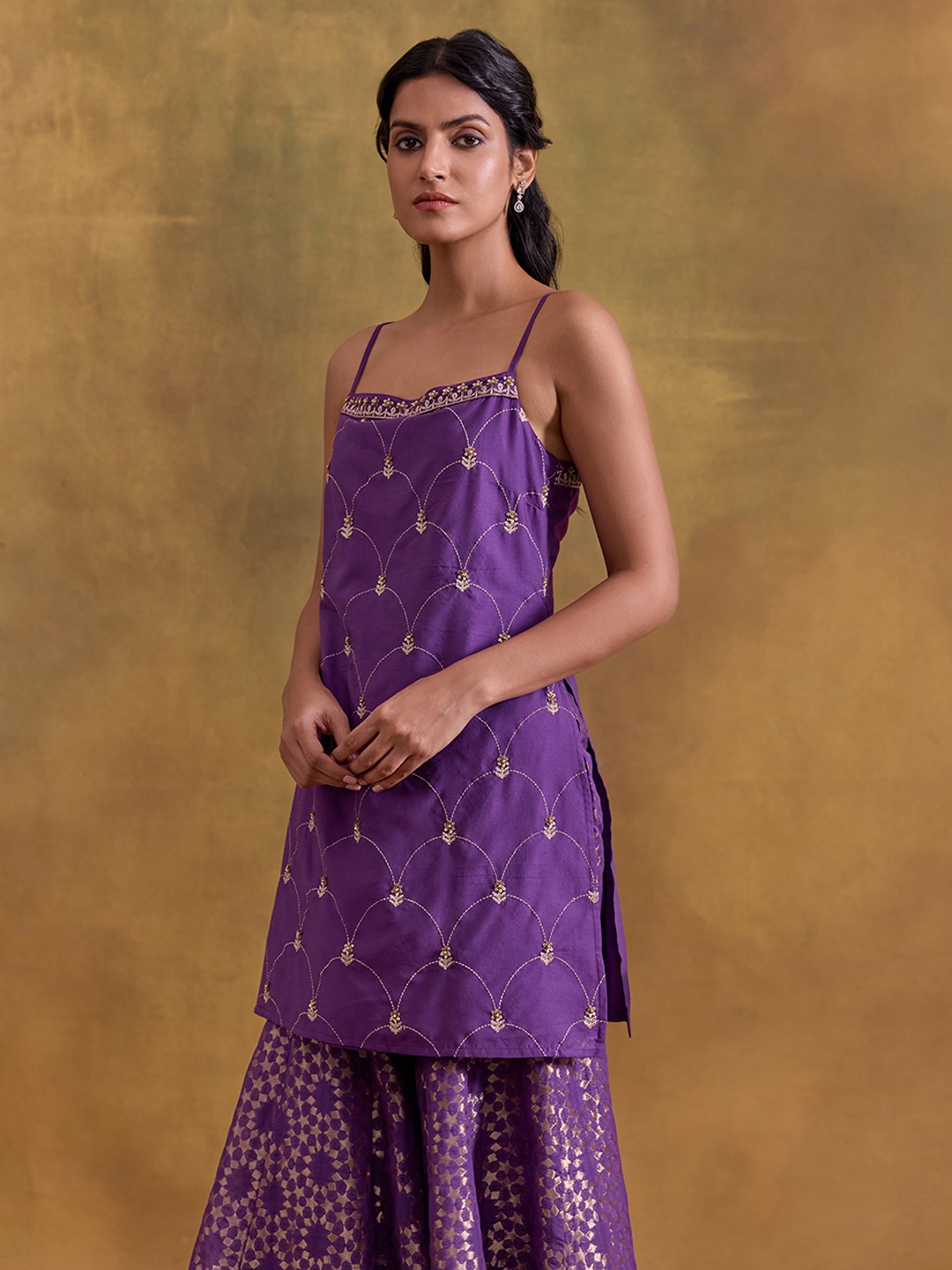 Inayat Purple Kurta