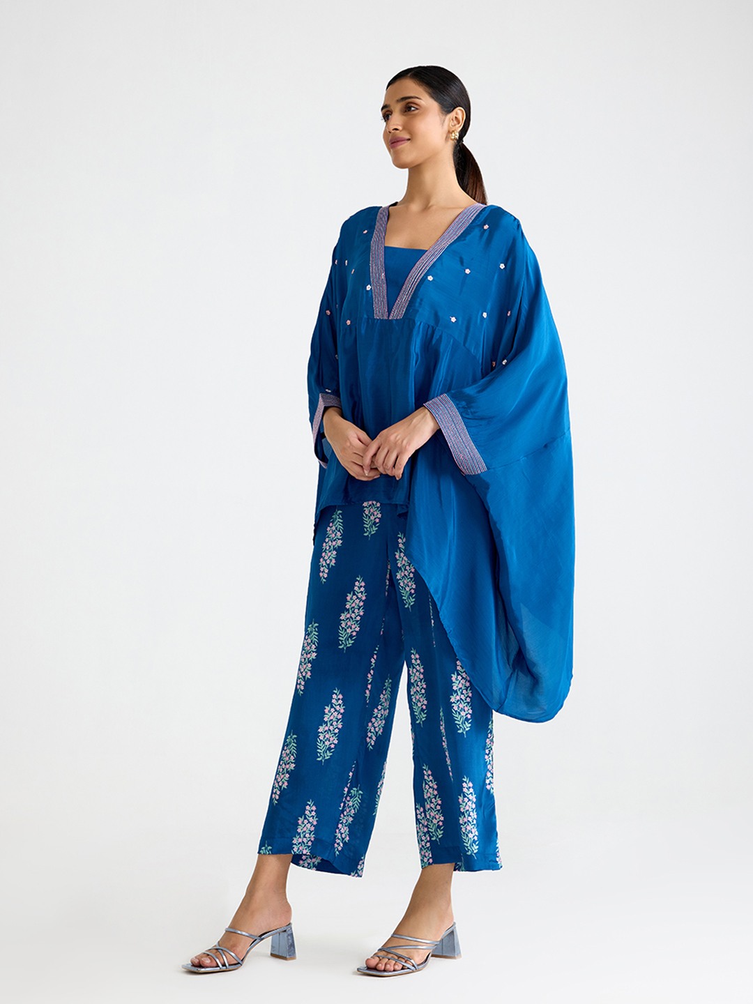 Blue Kafta Top