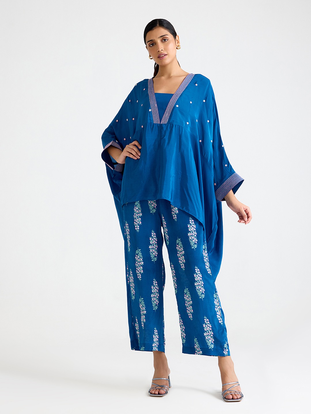 Blue Kafta Top