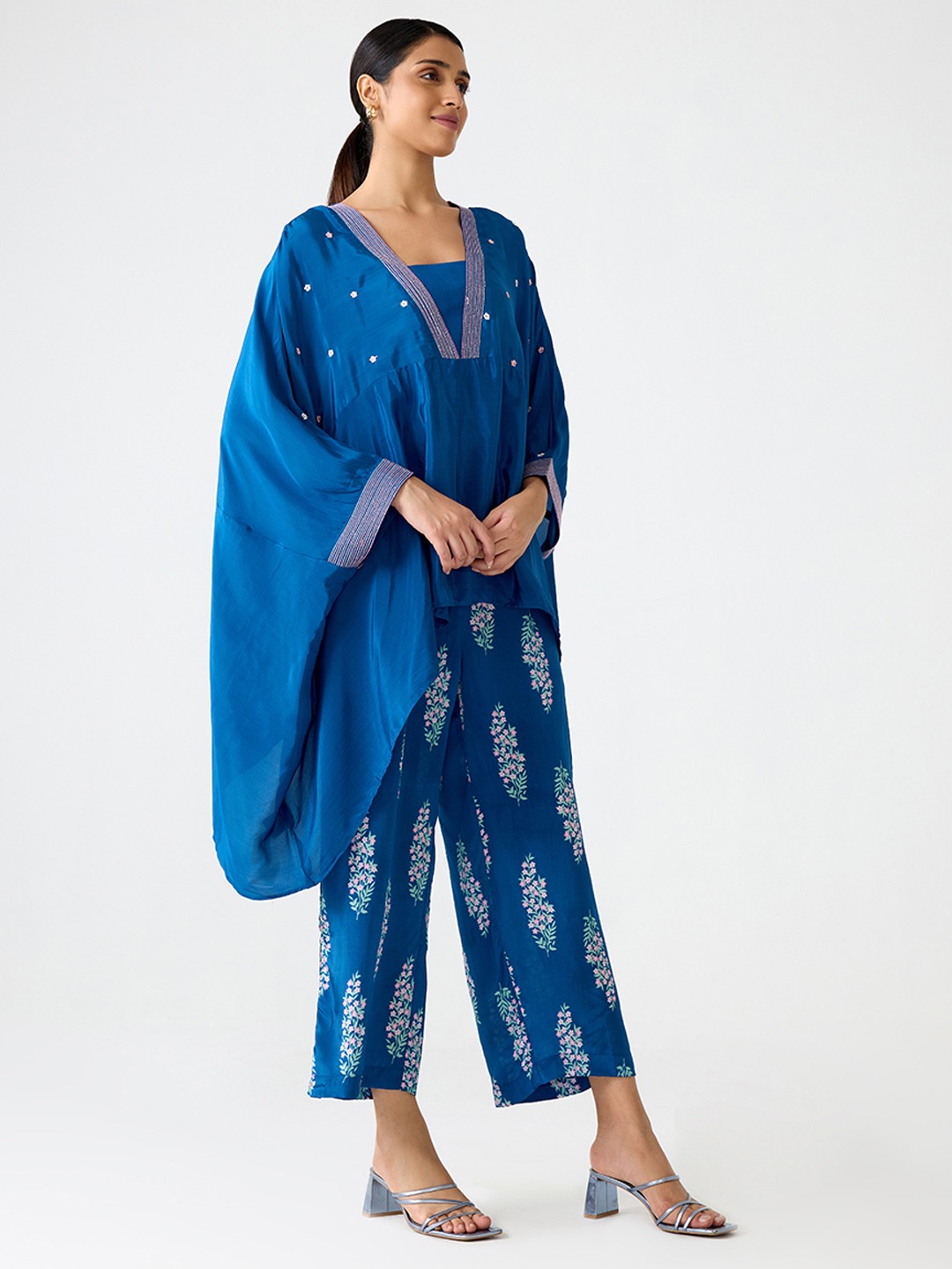 Blue Kafta Top