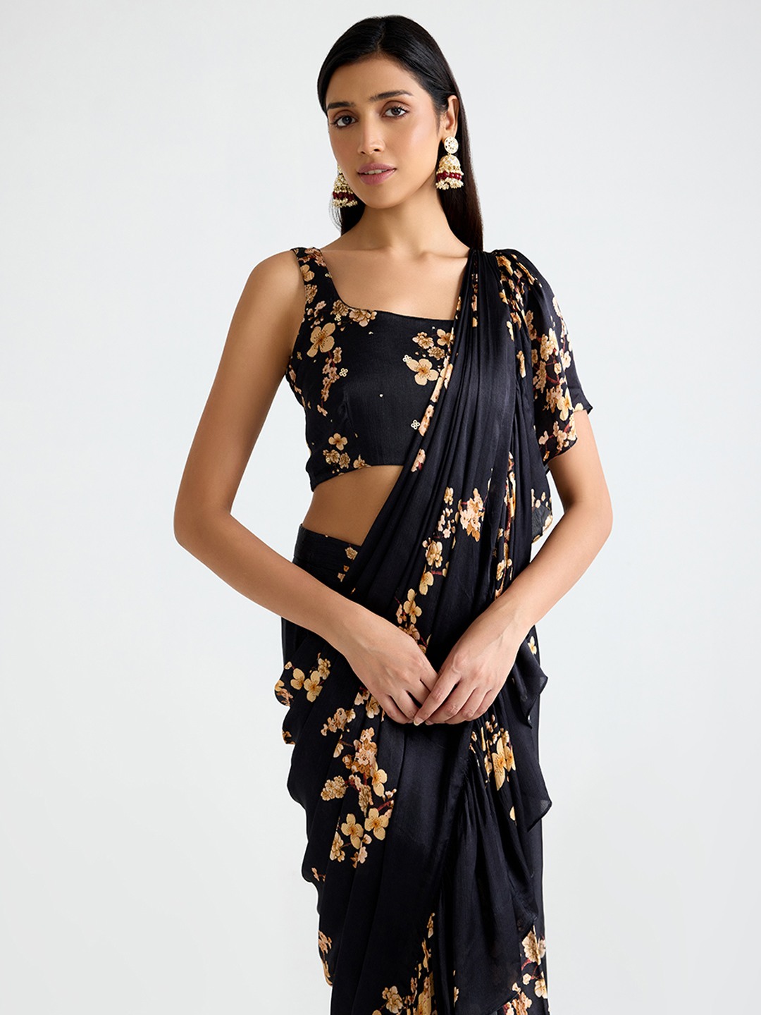 Black Sleevless Top