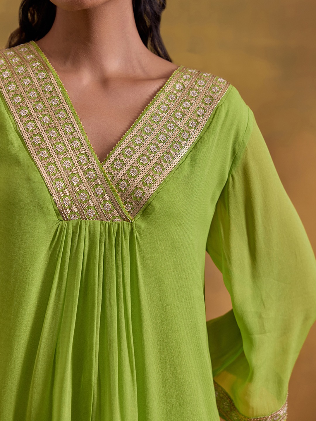 Inayat Green Kurta