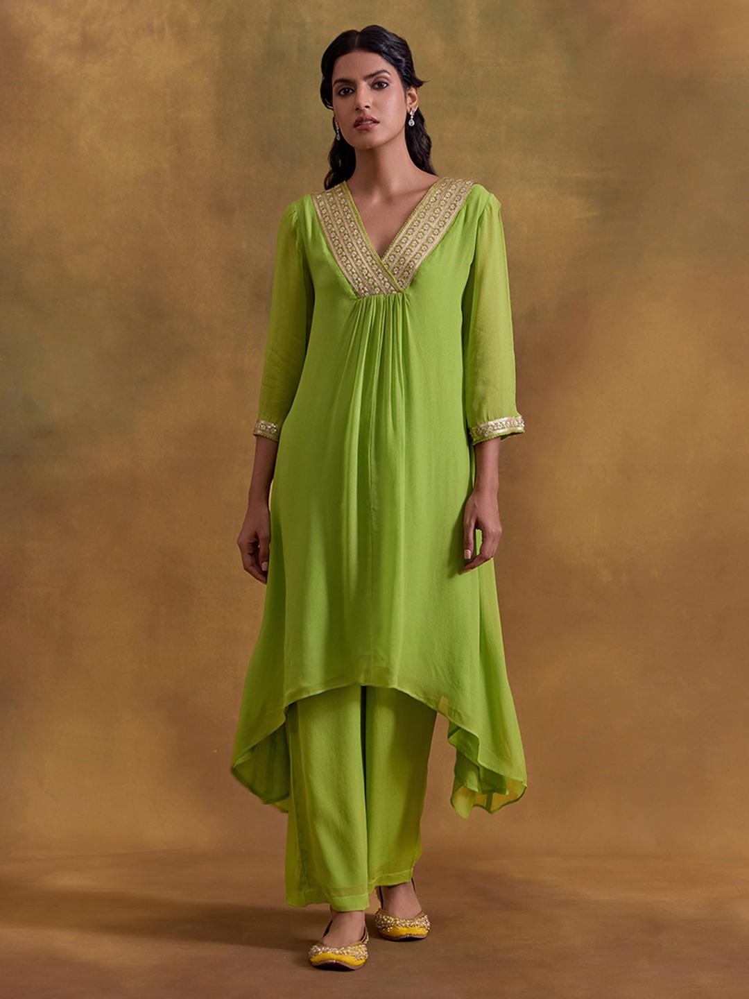 Inayat Green Kurta