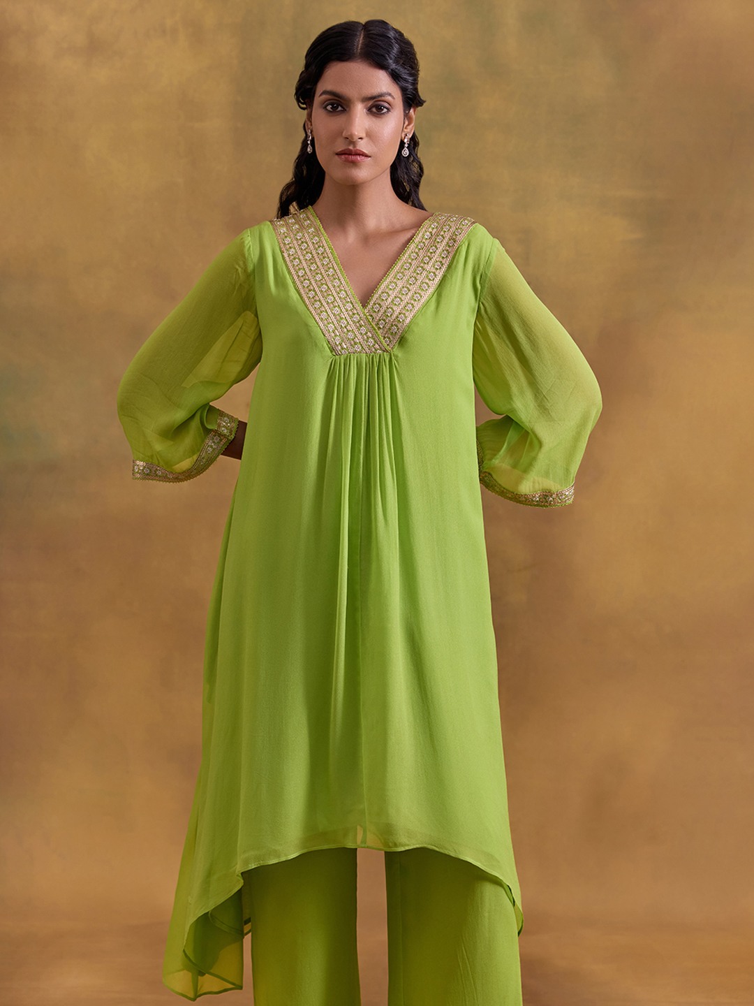Inayat Green Kurta