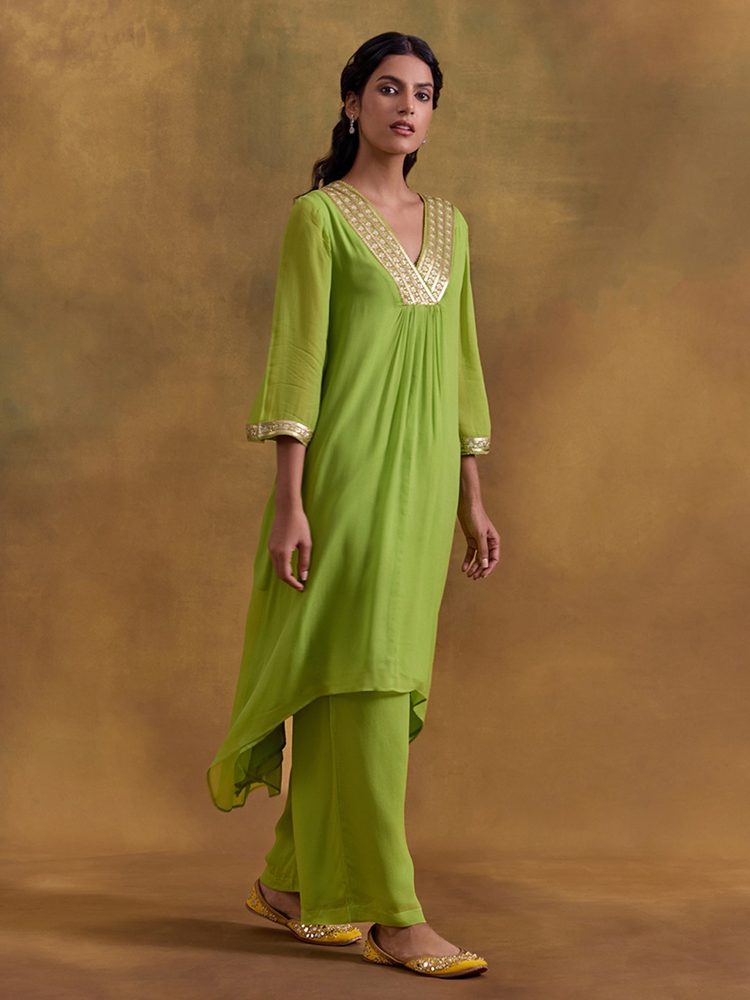 Inayat Green Kurta