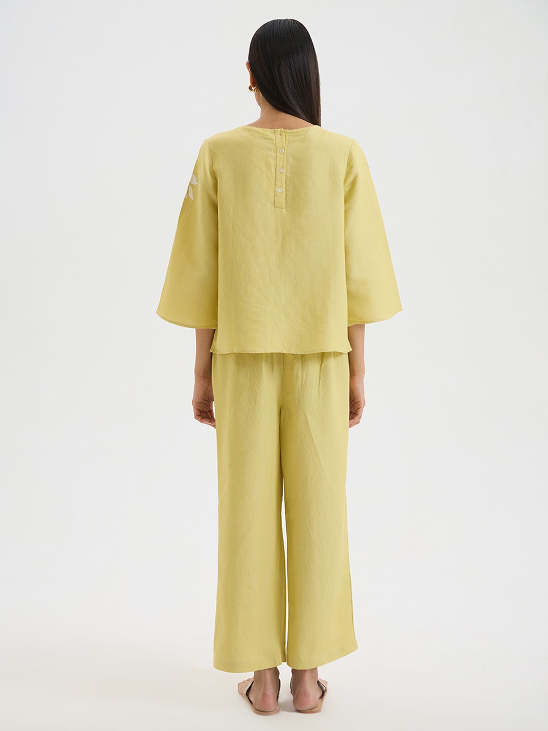Lime Green Short Kurta