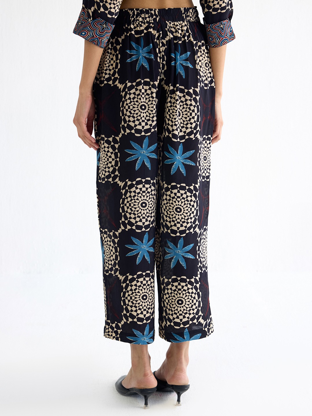 Ajrakh Printed Straight Trouser