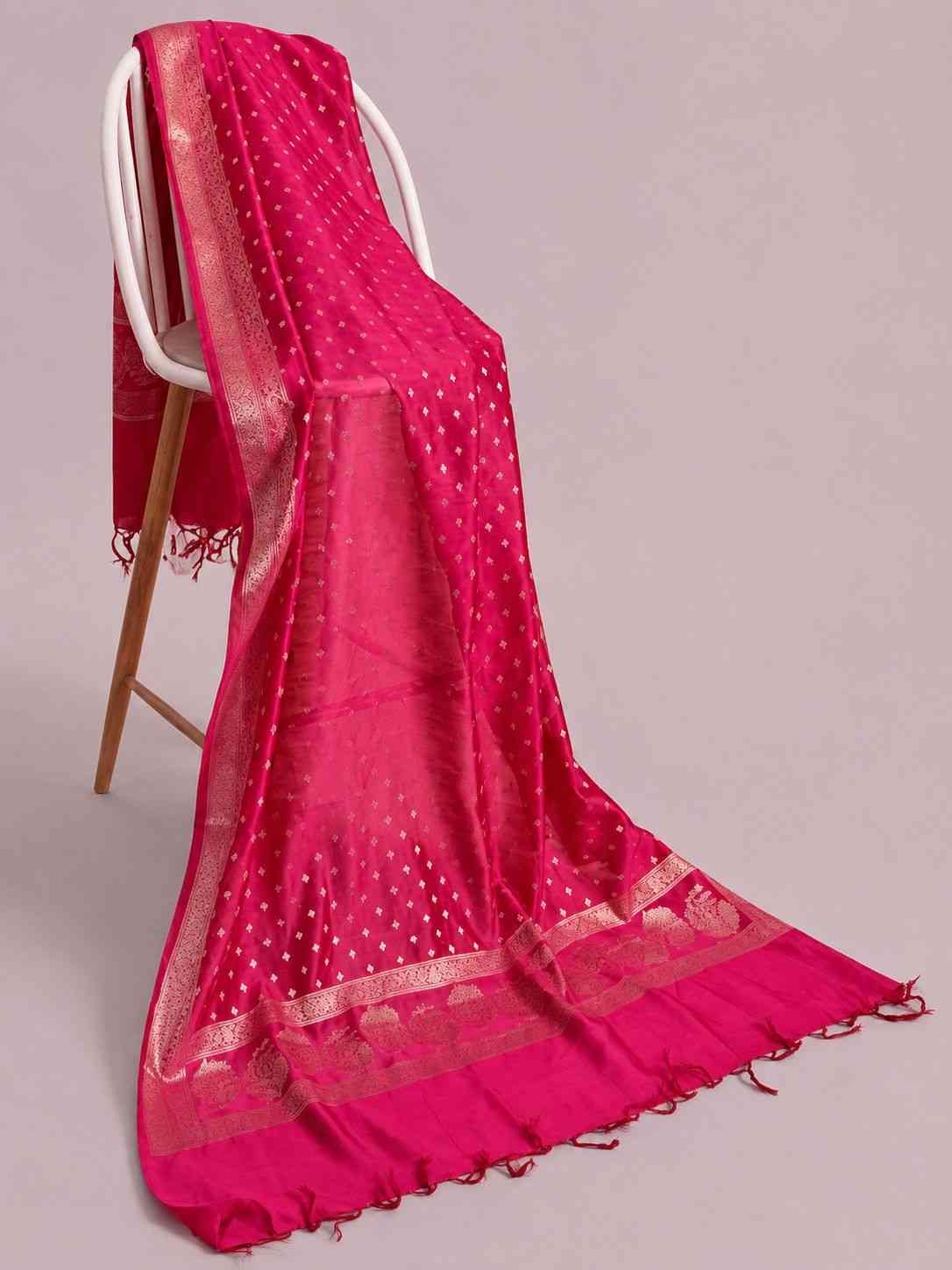 Inayat Brocade Red Drape