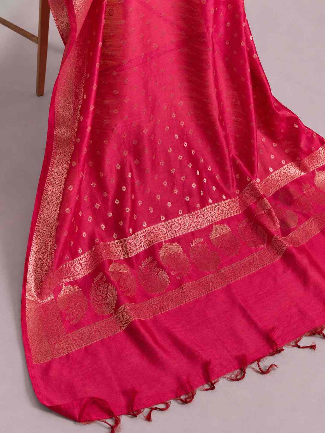 Inayat Brocade Red Drape
