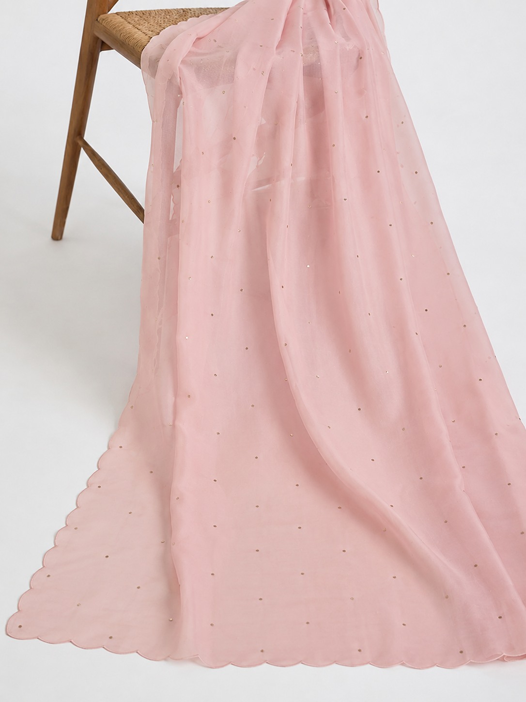 Pink Organza Drape