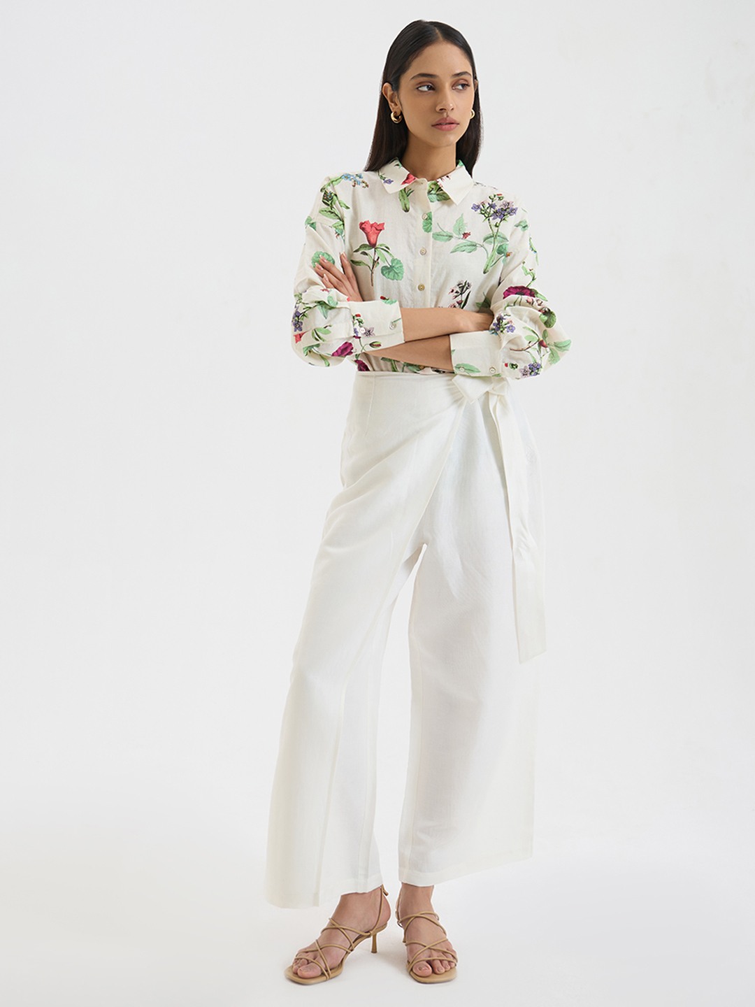 Floral Linen Shirt